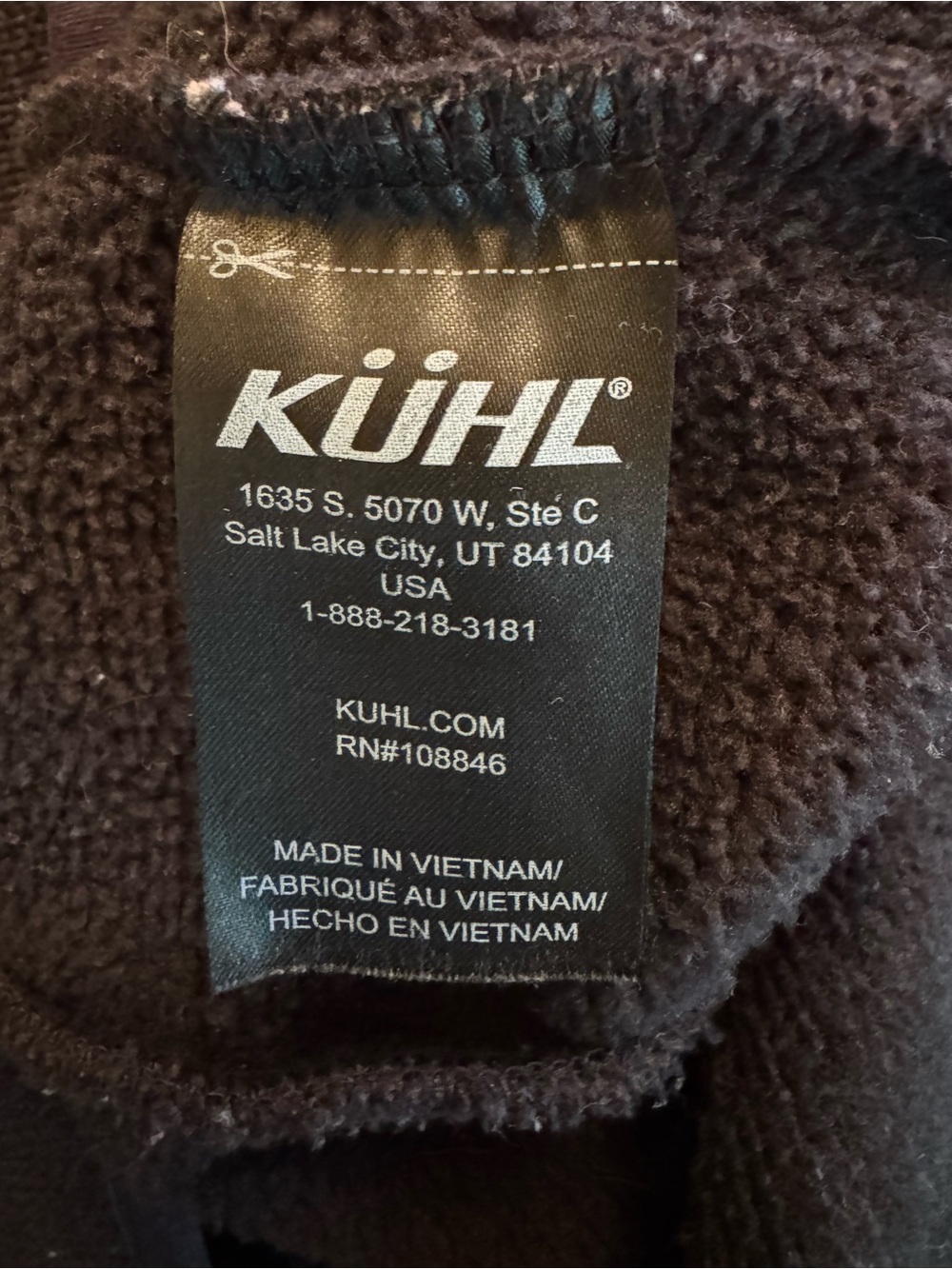 Kuhl Womens Ascendyr Long Hoody Full Zip  Sweater Fleece Jacket M Outdoor Hiking - Picture 2 of 13